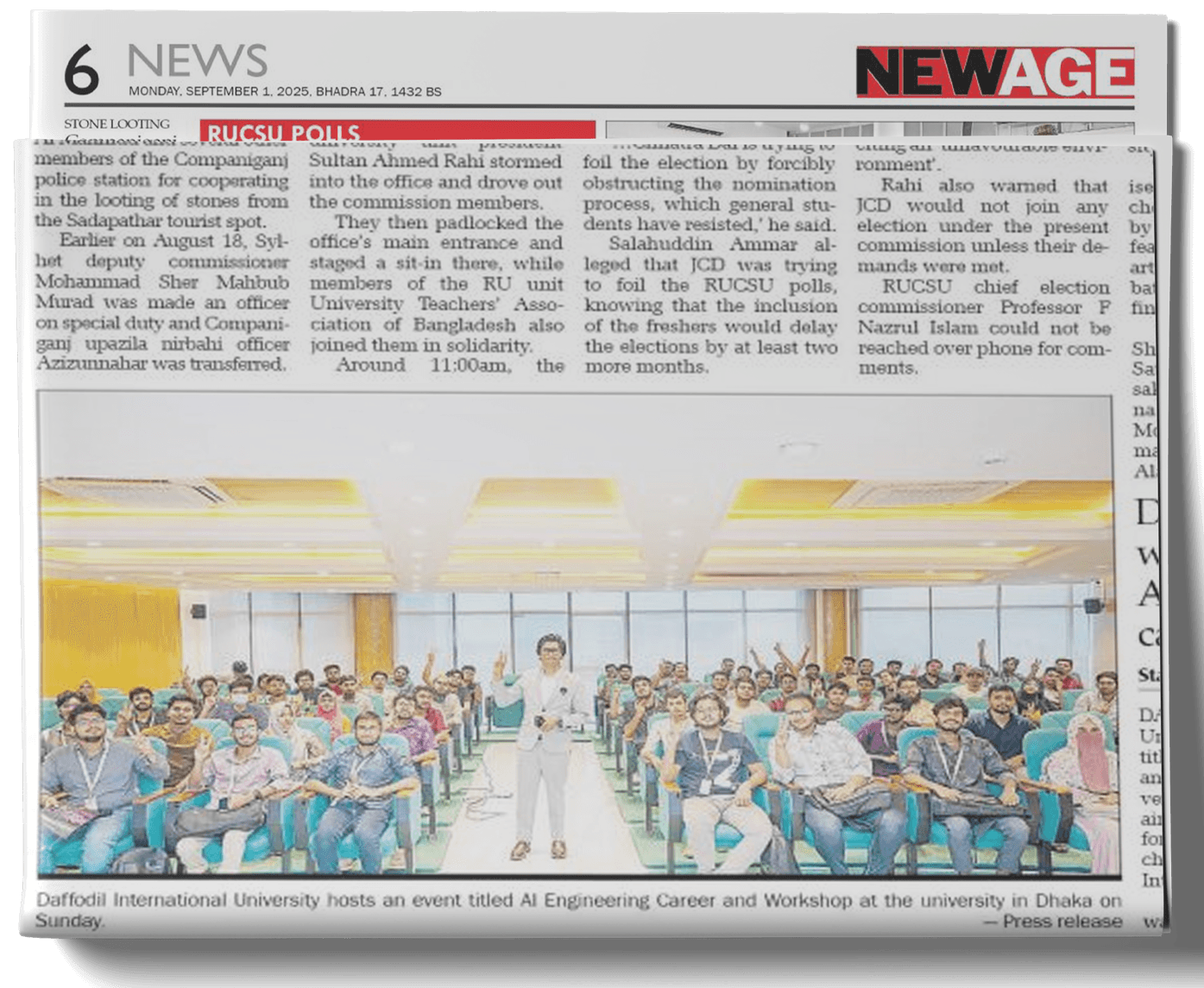 ICT Bangladesh News — updates, workshops and milestones